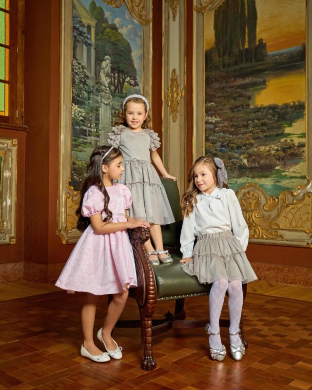 A coleção Magic Days Pipe et Mila Outono/Inverno chegou para transformar cada momento em um conto de fadas. #amopipeetmila #inverno25 #vestidodeprincesa #vestidoparameninas